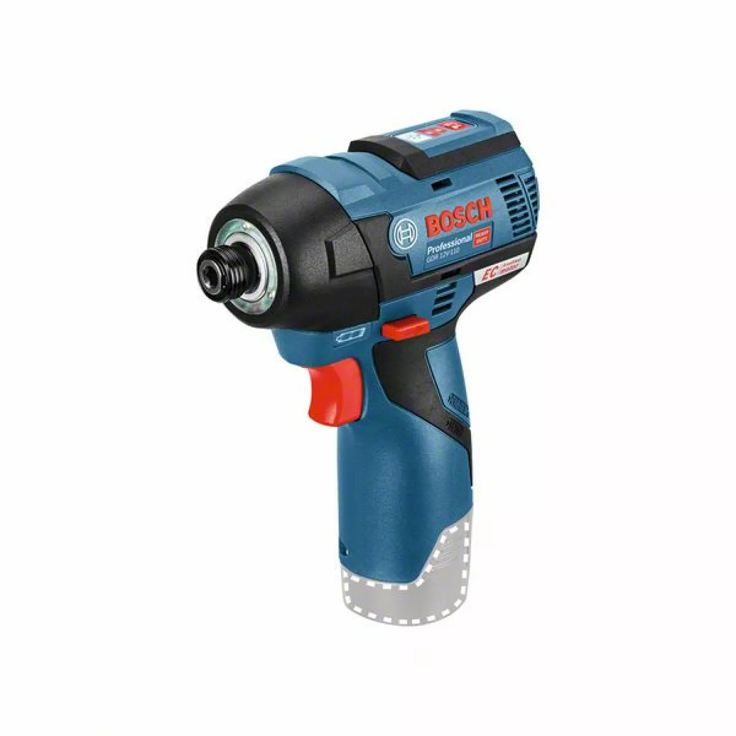 Bosch GDR 12V-110 12V Li-Ion accu slagschroevendraaier body - koolborstelloos