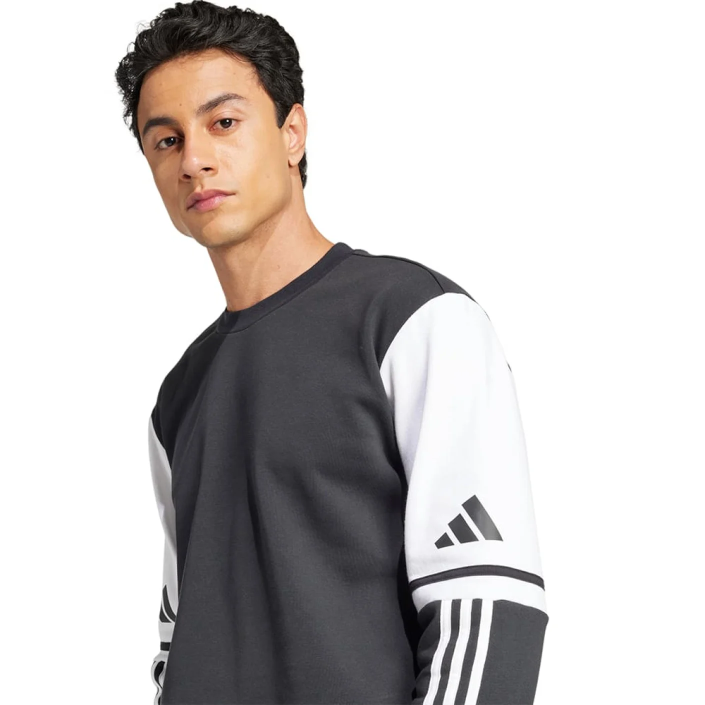 adidas Squadra 25 Sweat Trainingspak Zwart Wit