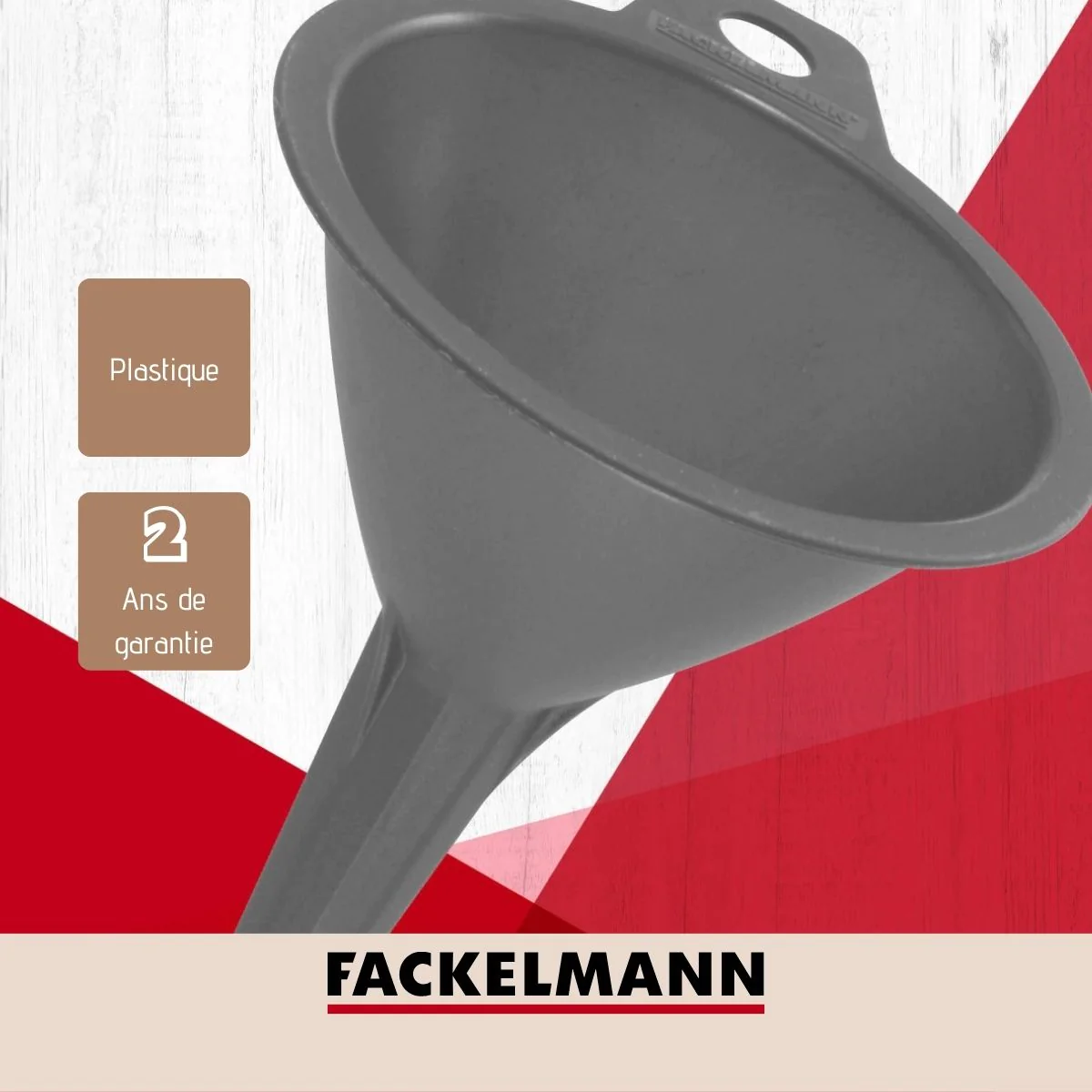 Entonnoir de cuisine en plastique 9 cm Basic Fackelmann
