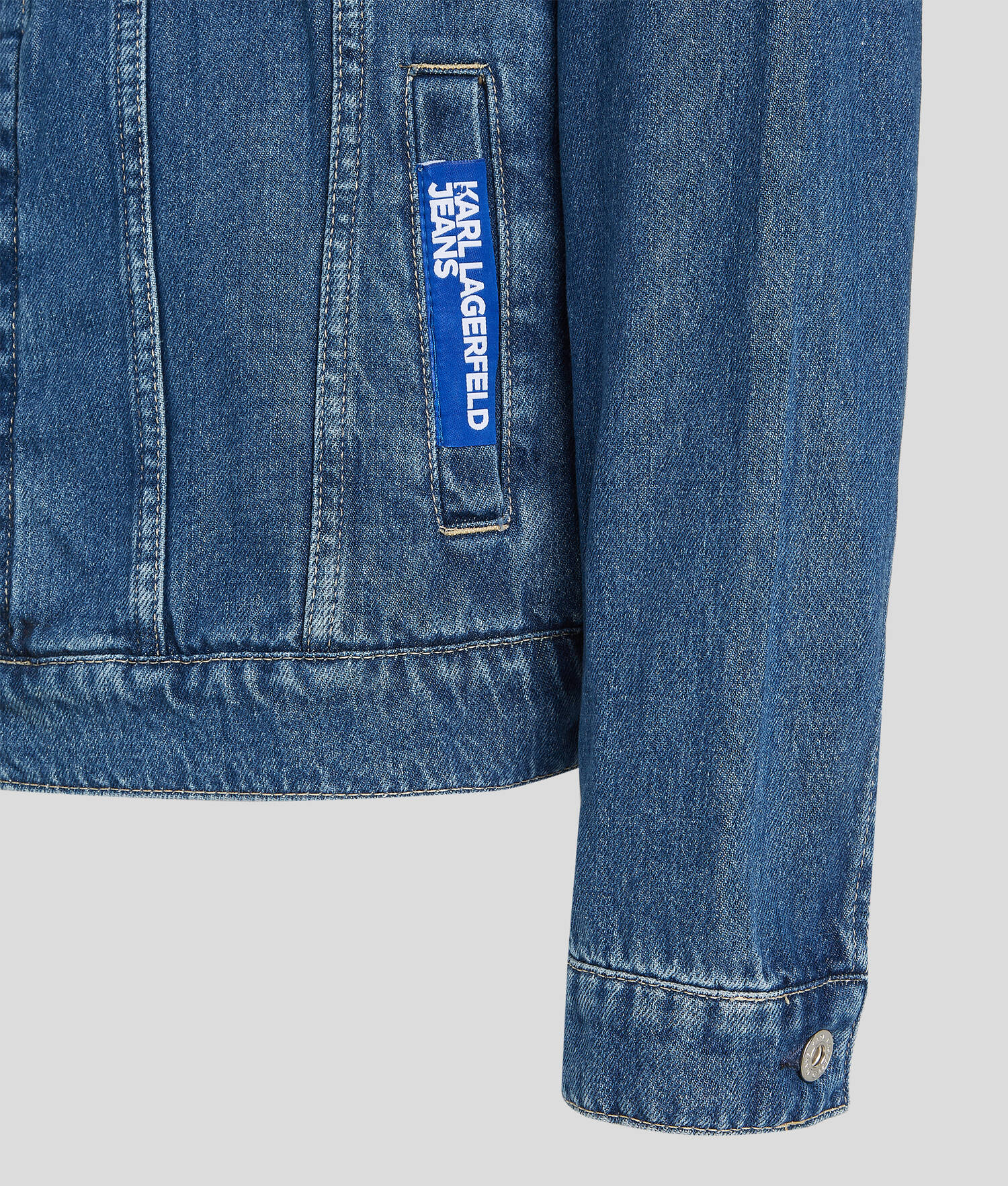 VESTE EN JEAN COUPE DROITE KLJ
