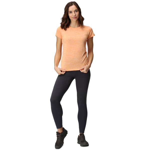 T-shirt randonnée REGATTA W FINGAL EDITION APRICOT CRUSH