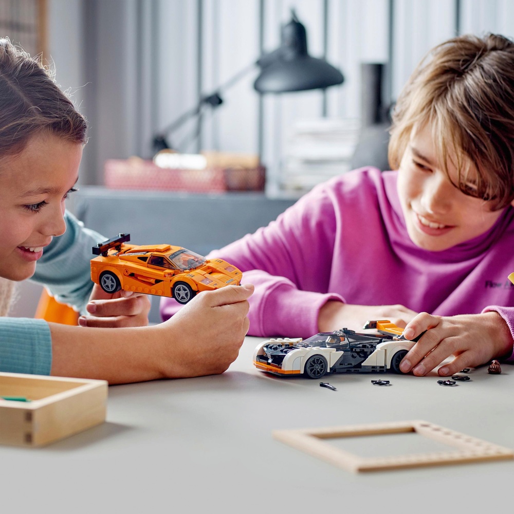 LEGO Speed Champions 76918 McLaren Solus GT & McLaren F1 LM Spielzeugautos