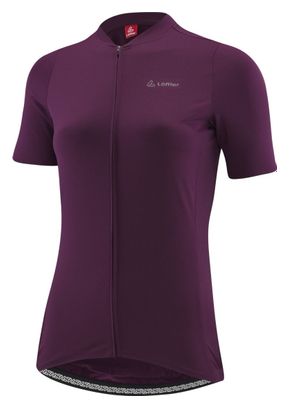Maillot cycliste Loeffler à manches courtes avec Maillot de vélo FZ clear Hotbond® - Violet