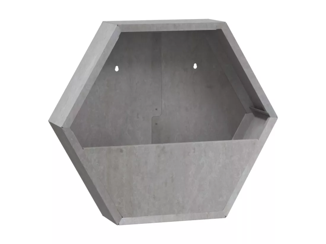 Jardinière bac lit surélevé marron 46 x 10 x 40 cm 02_0039117