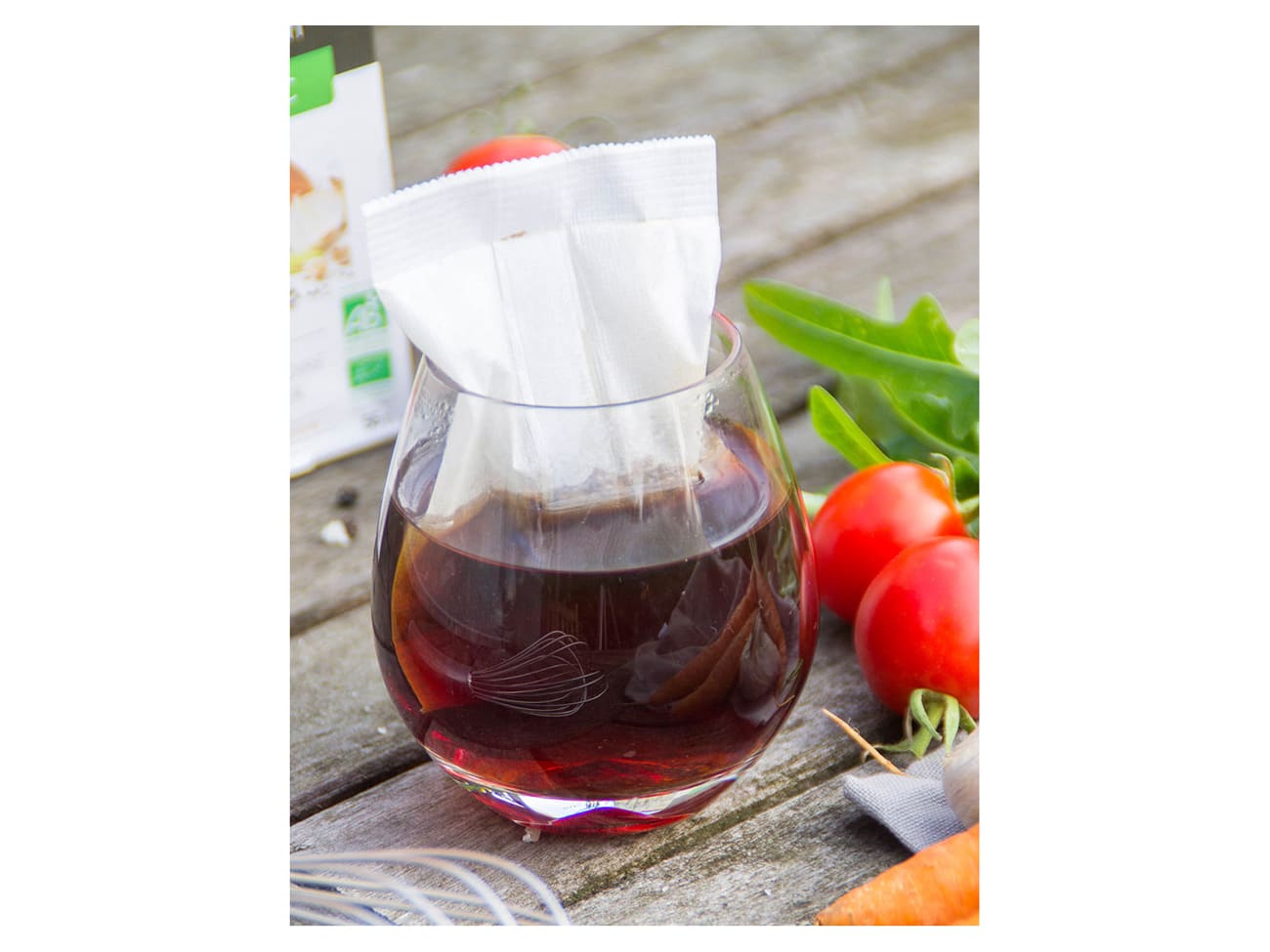 Bouillon de légumes Bio - à infuser - 4 x 33 cl - Ariake