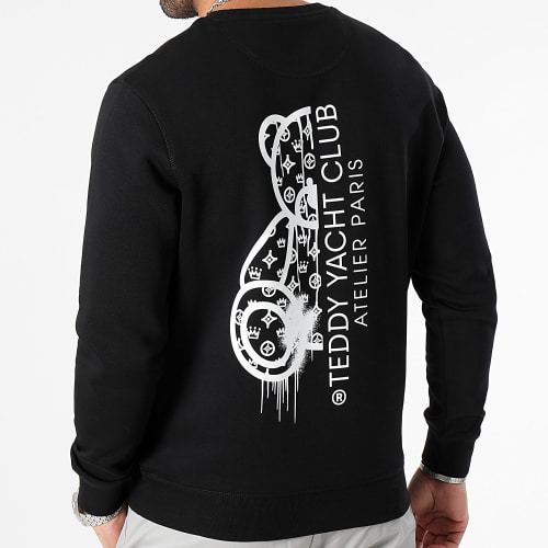Sweat Crewneck Atelier Paris Noir Blanc