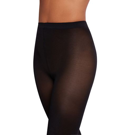 Wolford Satin Opaque 50 Strømpebukser, Sort, M