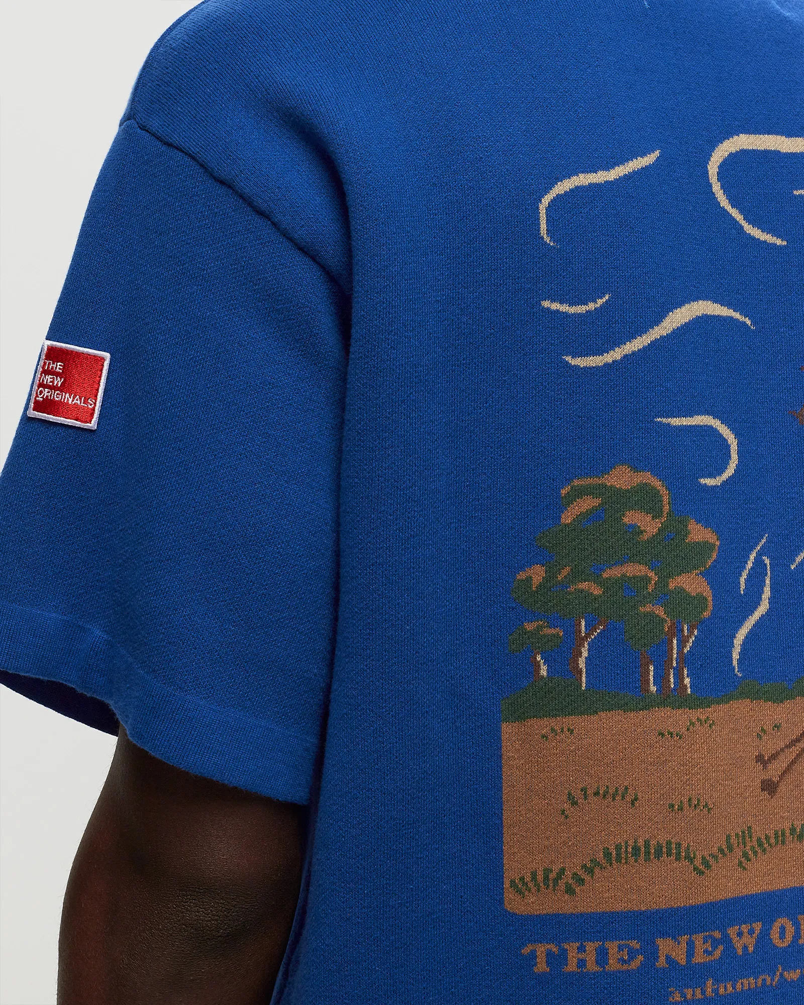 The New Originals CAMPING LANDSCAPE KNIT TEE
