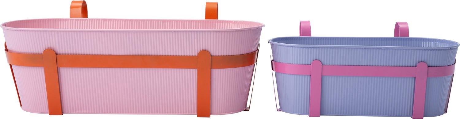 Intratuin hangpot Semi paars / roze 37 x 21,5 x 18 cm