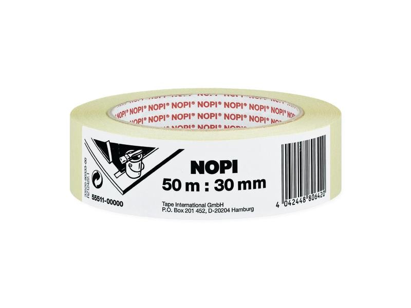 tesa Nopi Maler-Krepp 30 mm x 50 m Malerband 50 m x 30 mm