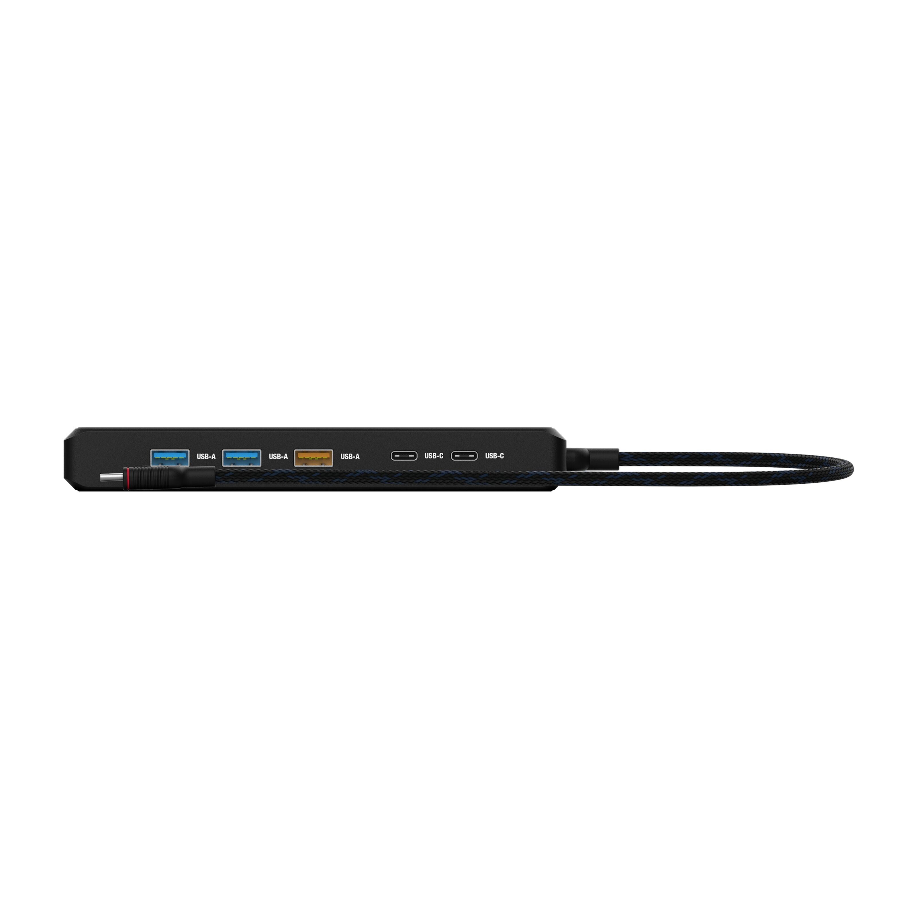 Unisynk USB-C-Hub 12 porter 8K for to skjermer
