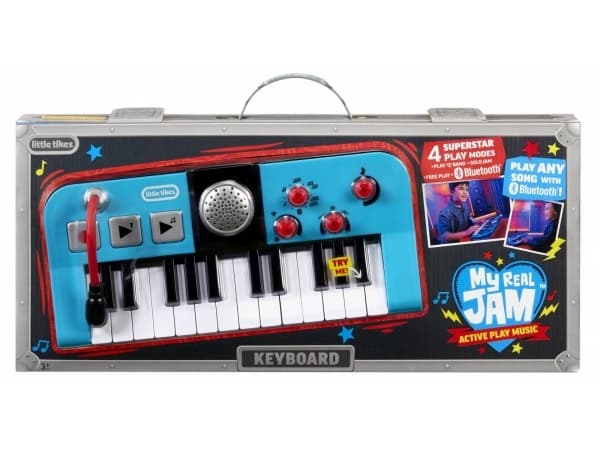 Little Tikes My Real Jam Keyboard, Lekestudiosett (DJ), 3 år, AA, Flerfarget