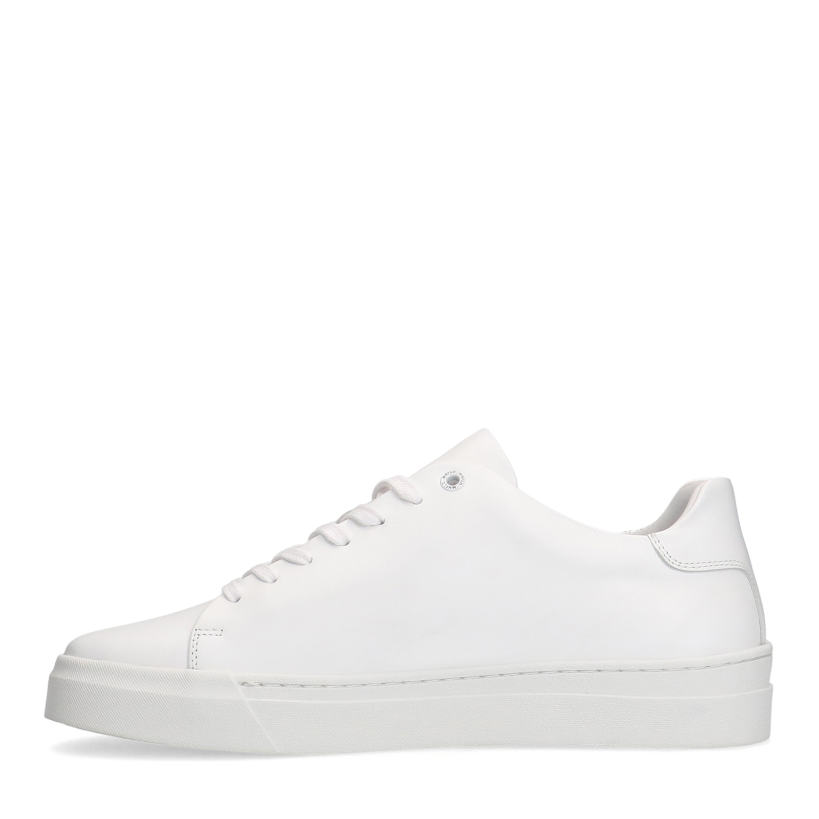 Witte leren sneakers