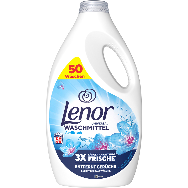 Lenor Waschmittel Flüssig Aprilfrisch, 2.25 l