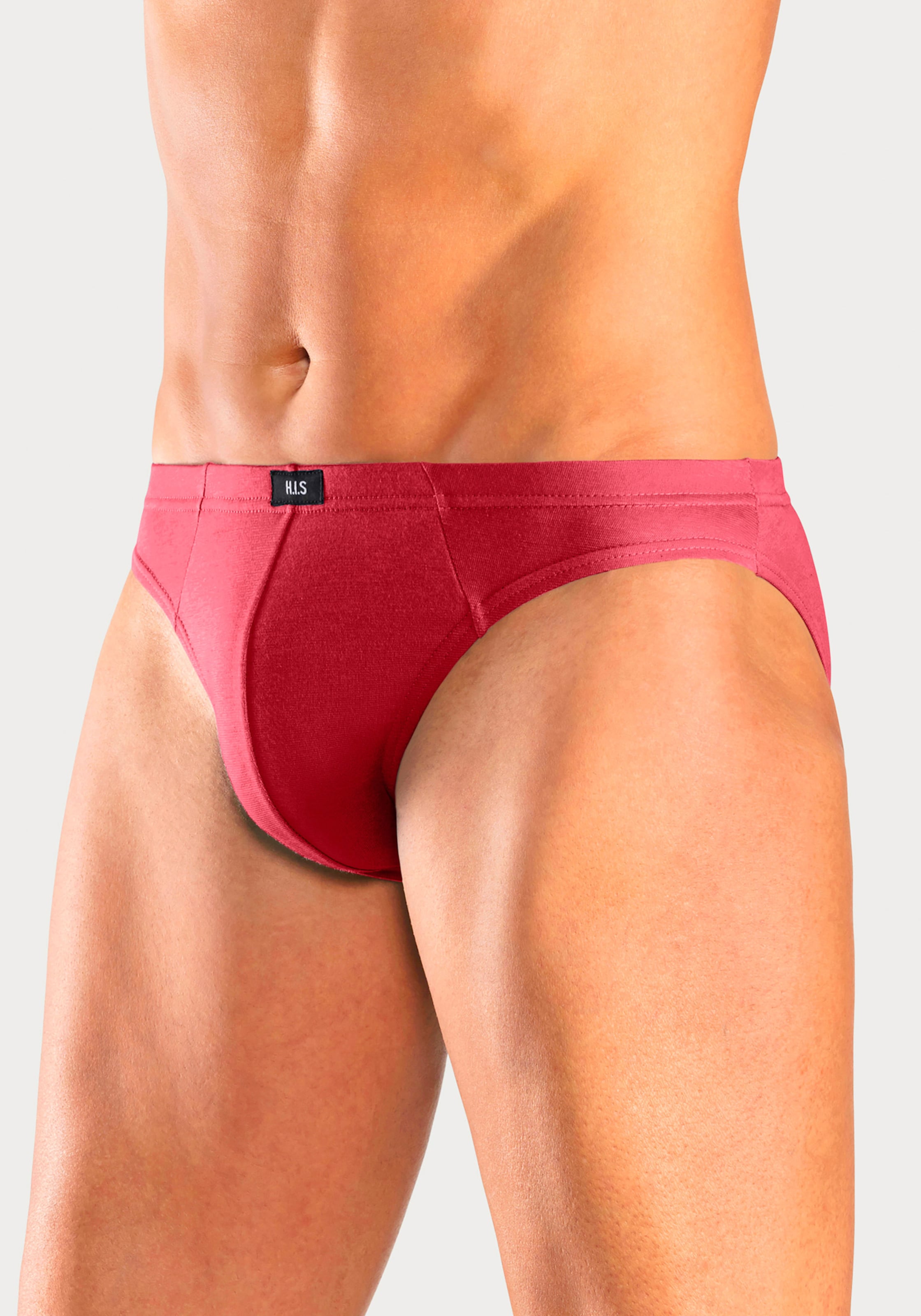 H.I.S Slip in rot, blau, marine, khaki, grau-meliert, schwarz, weiß