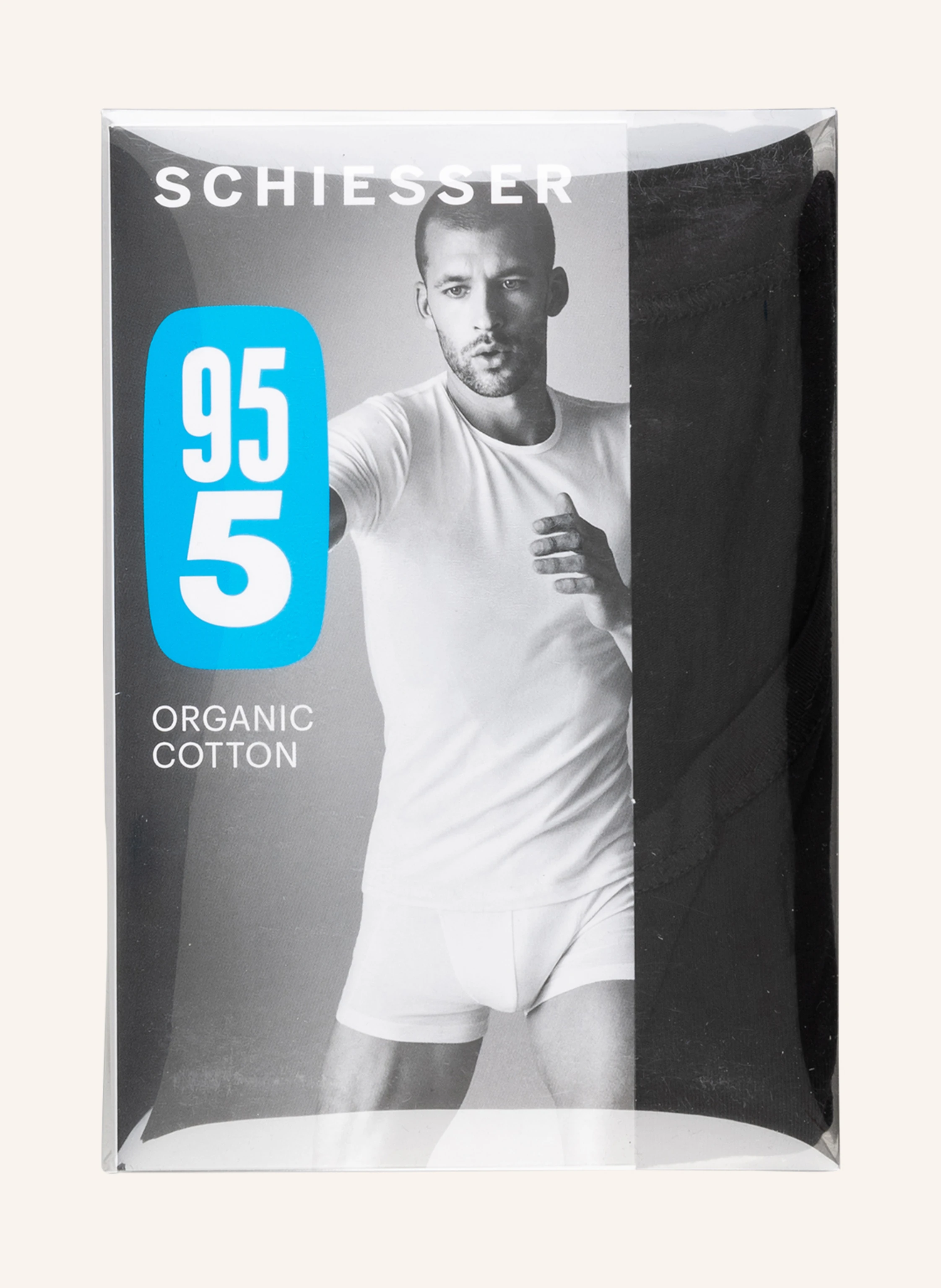 SCHIESSER 2er-Pack T-Shirts 95/5