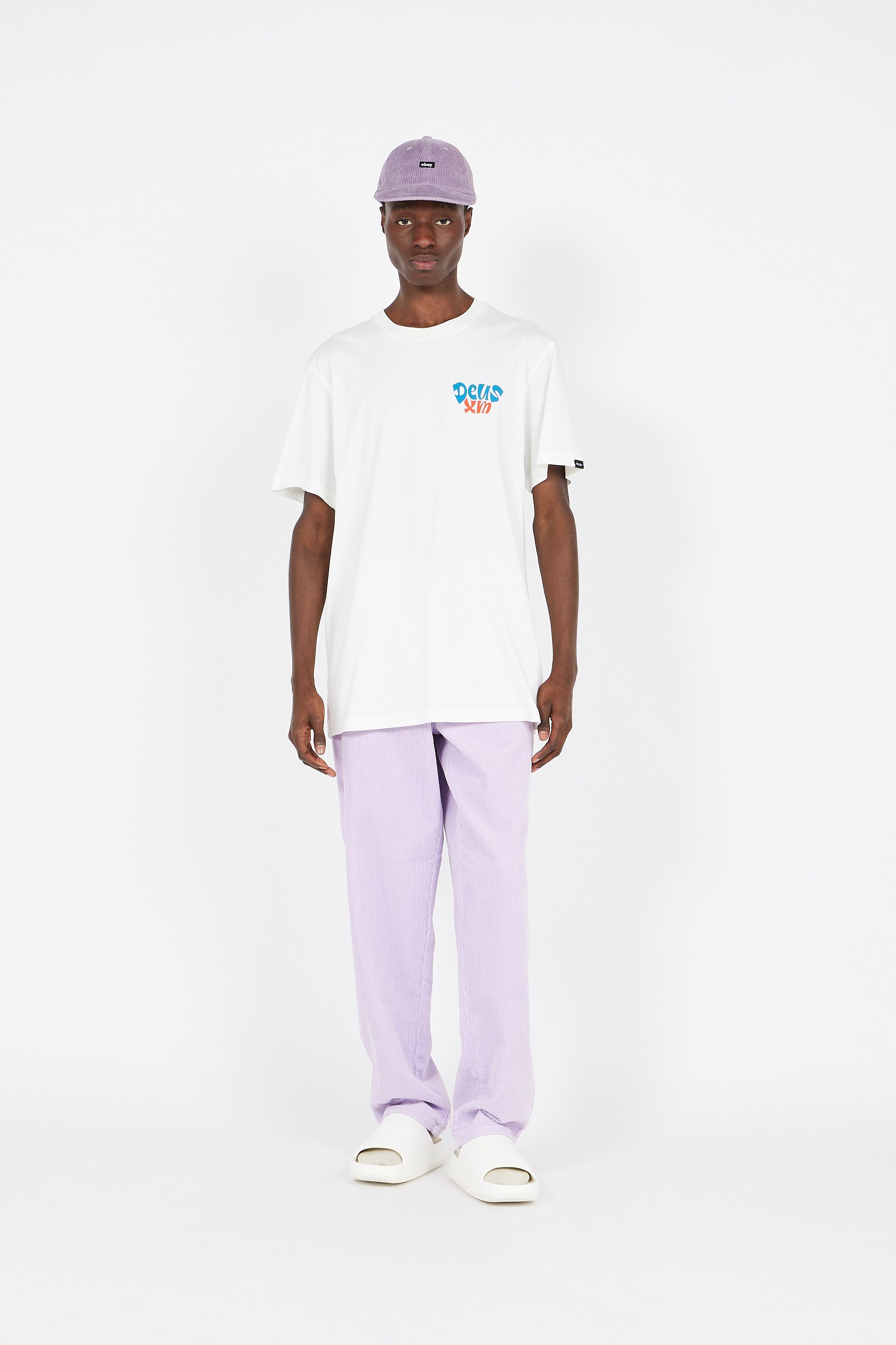 LES DEUX Pantalon Kody Heavy Corduroy Pants Violet