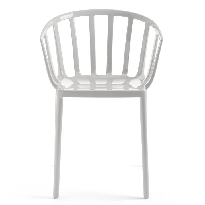 Kartell - Venice Stuhl, schwarz matt