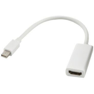 MCL CG-292CZ câble vidéo et adaptateur 0,22 m mini DisplayPort HDMI Blanc