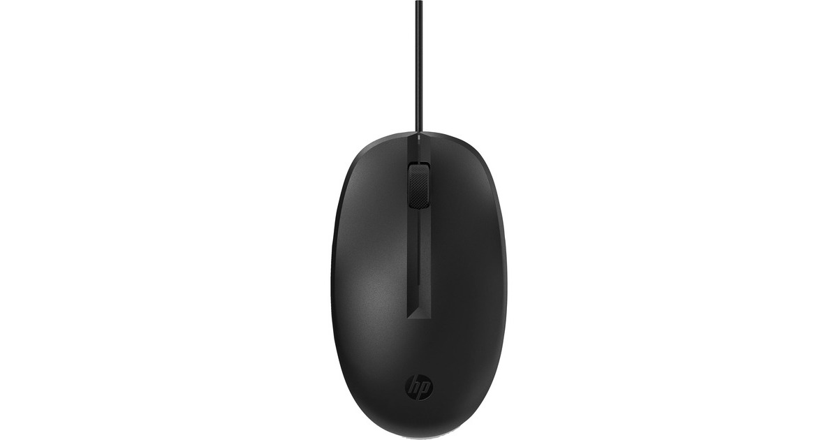 HP125 Muis met kabel  (Zwart)