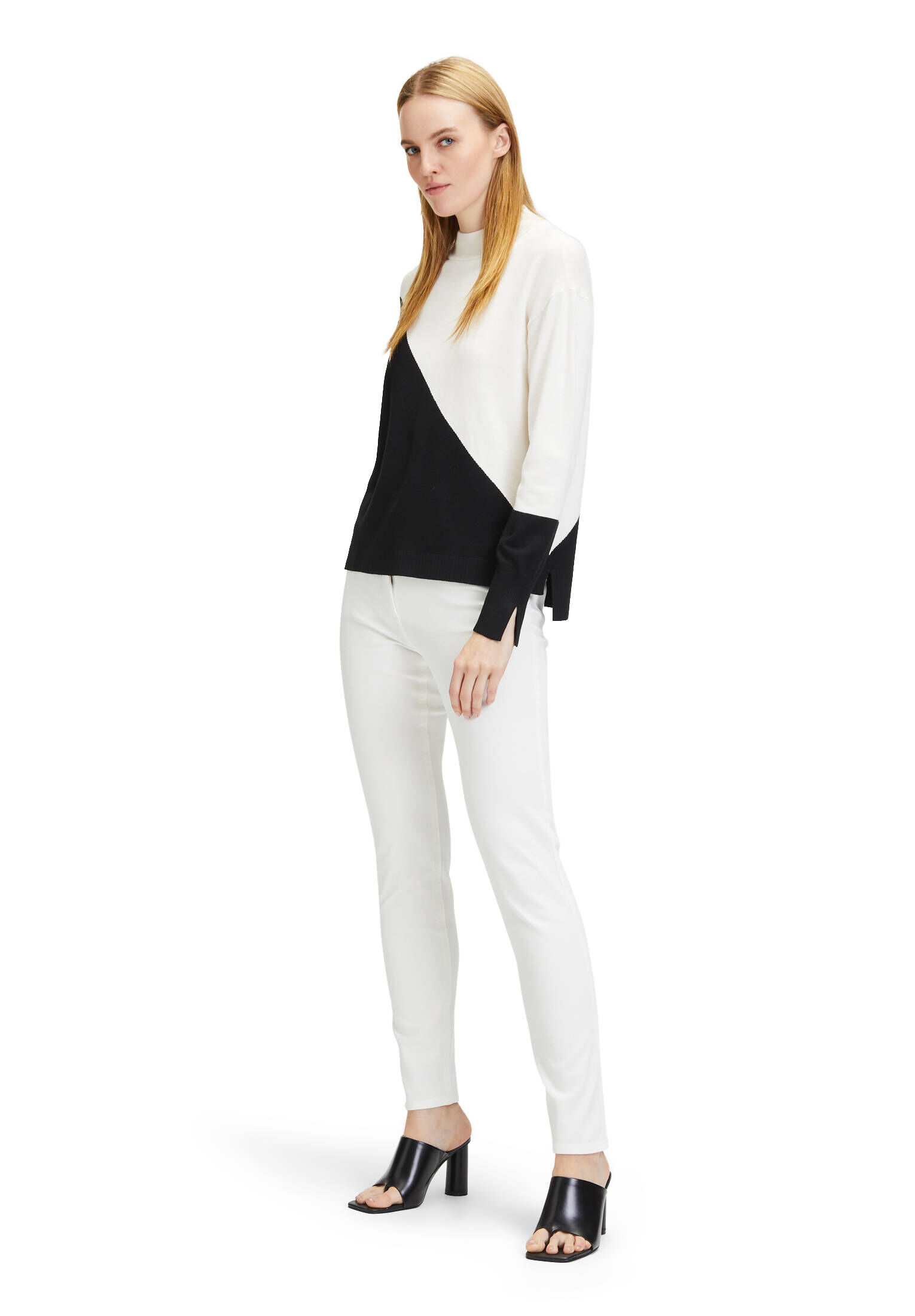 Betty Barclay| Damen Feinstrickpullover mit Color Blocking