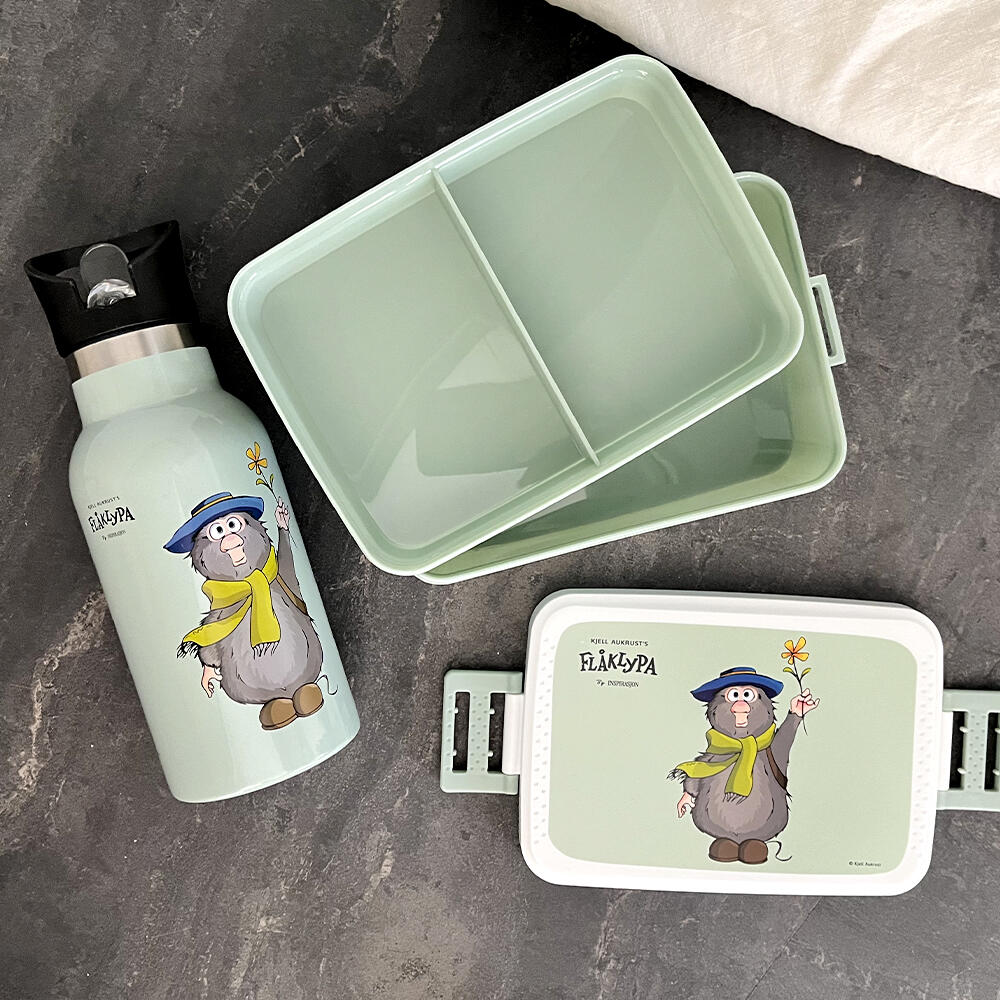 Flåklypa Matboks Grønn 1000ml<br>Herlig og praktisk matboks!