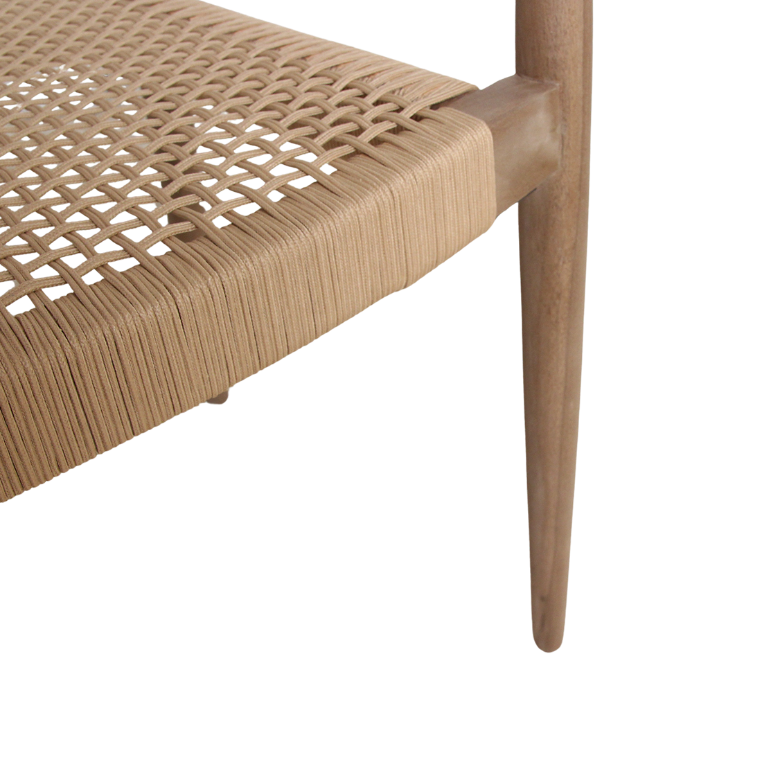 Tuinstoel Verano met armleuning naturel