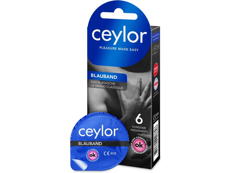 ceylor Kondome Blauband 6 Stück Präservative
