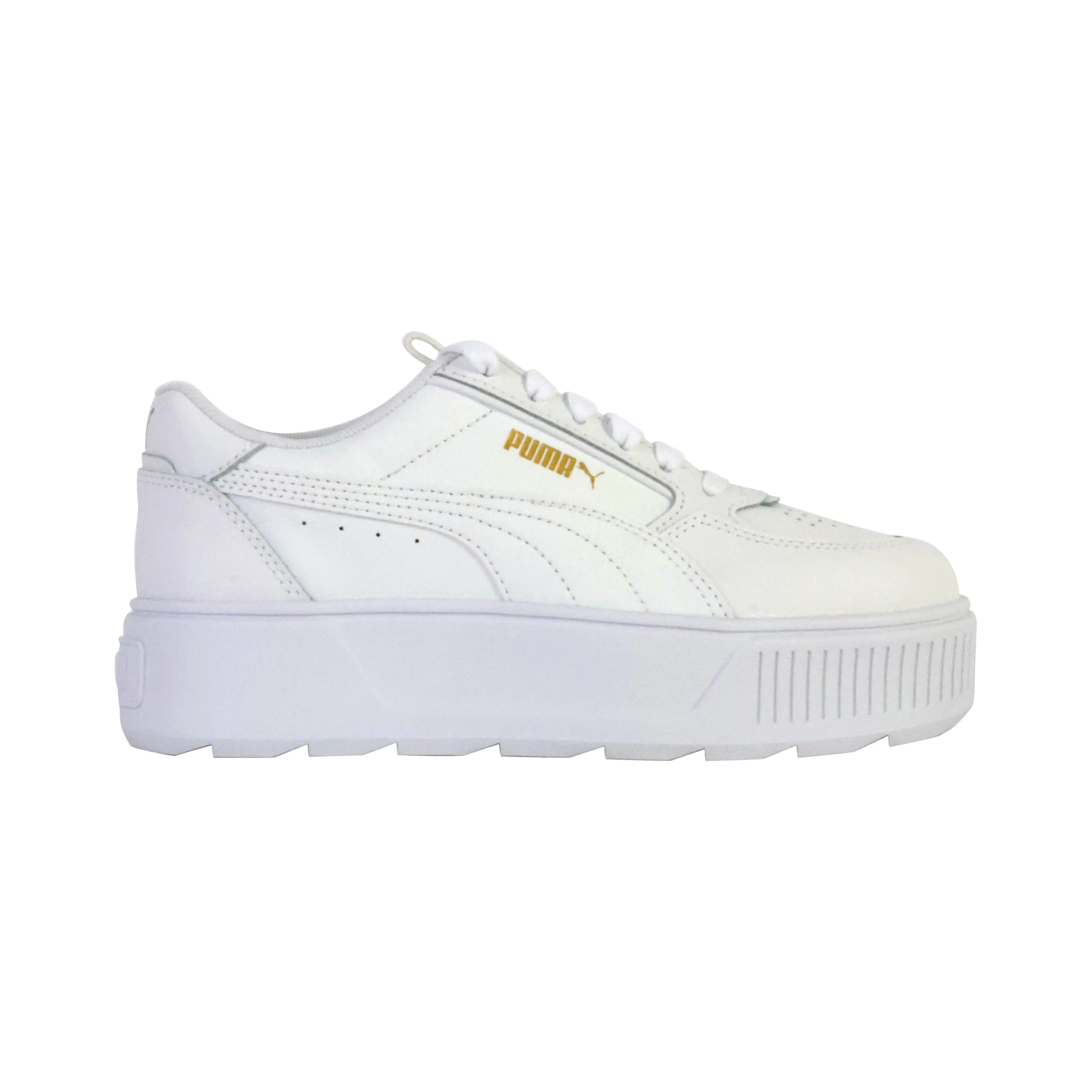 Basket basse cuirkarmen rebelle | Blanc