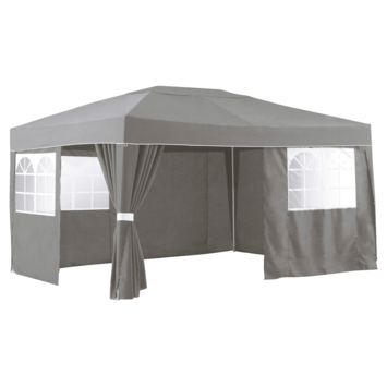 Partytent Mallorca incl. Zijwanden 3x4 m Antraciet