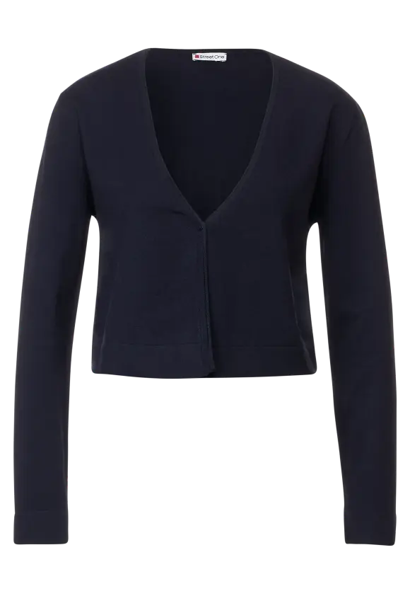 Kurzer Cardigan - deep blue