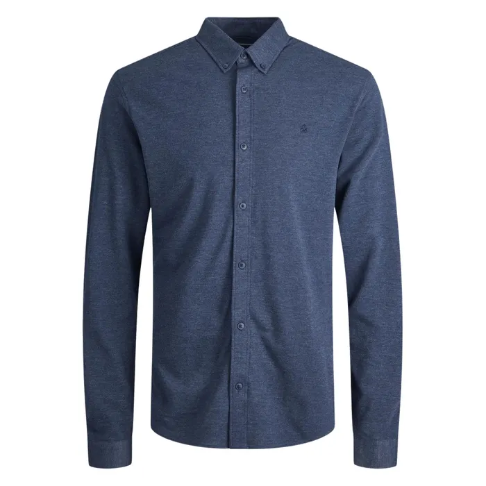 Jack & Jones Pique Melange Overhemd Heren