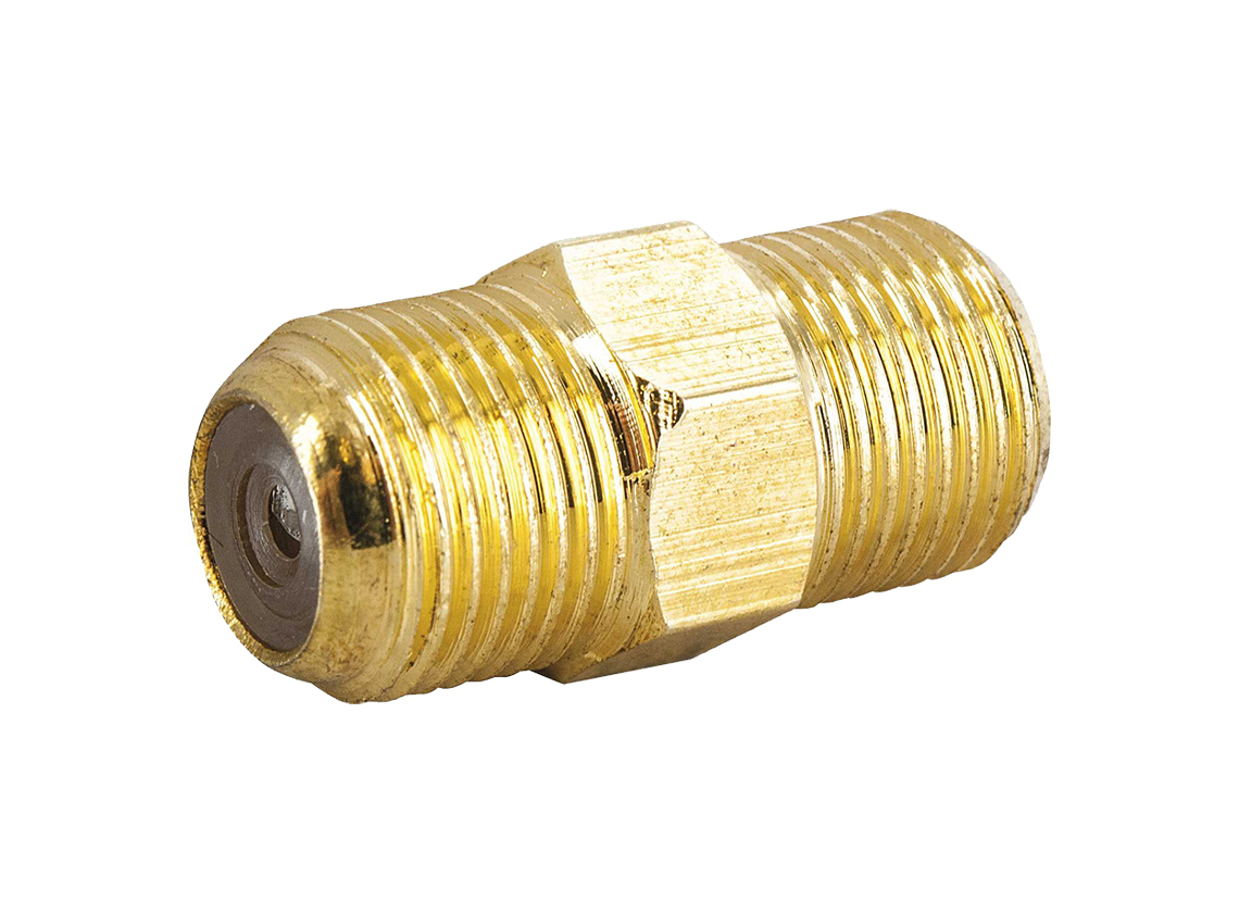 Schwaiger GOKVB8323 vergulde F-kabelverbinder