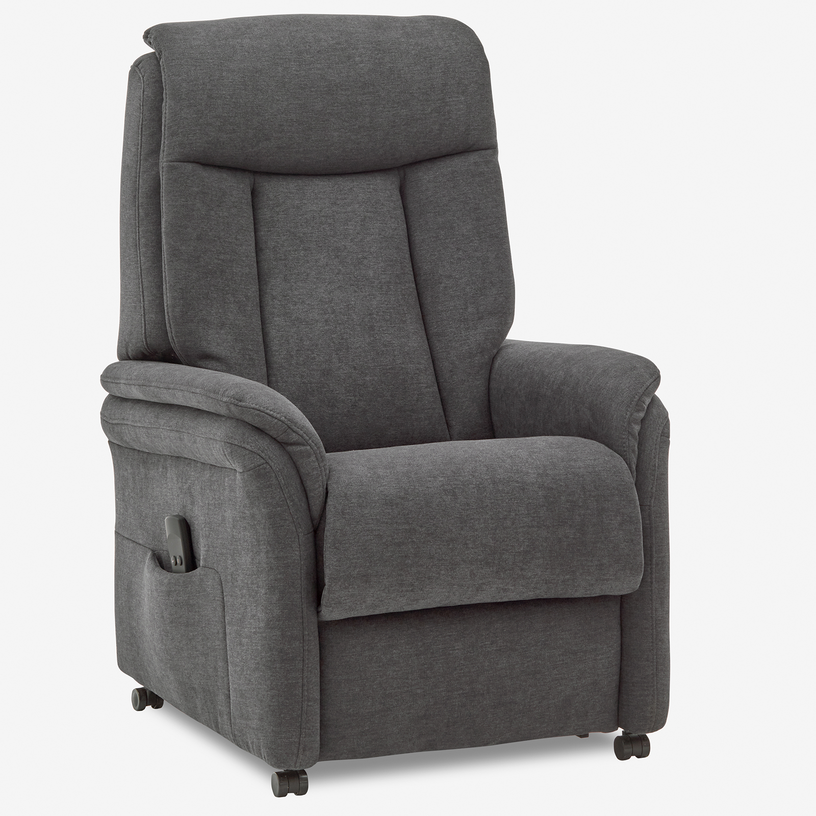 Relaxsessel - anthrazit - mit E-Motor - large