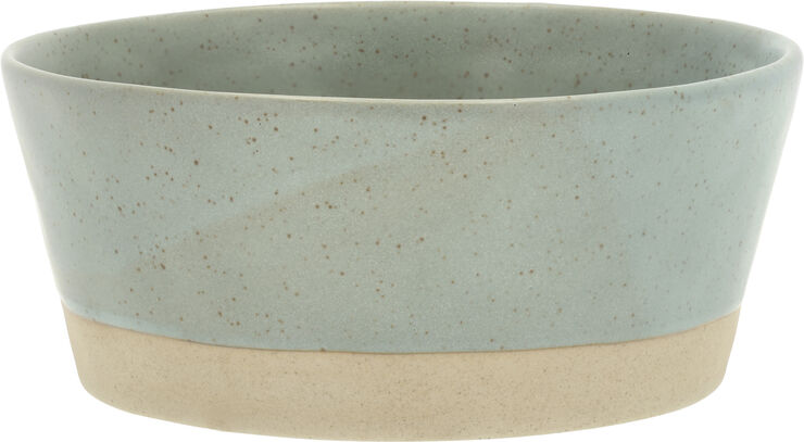 Villa Collection Serveringsskål Evig 19 x 8,5 cm Grøn Porcelæn Grøn