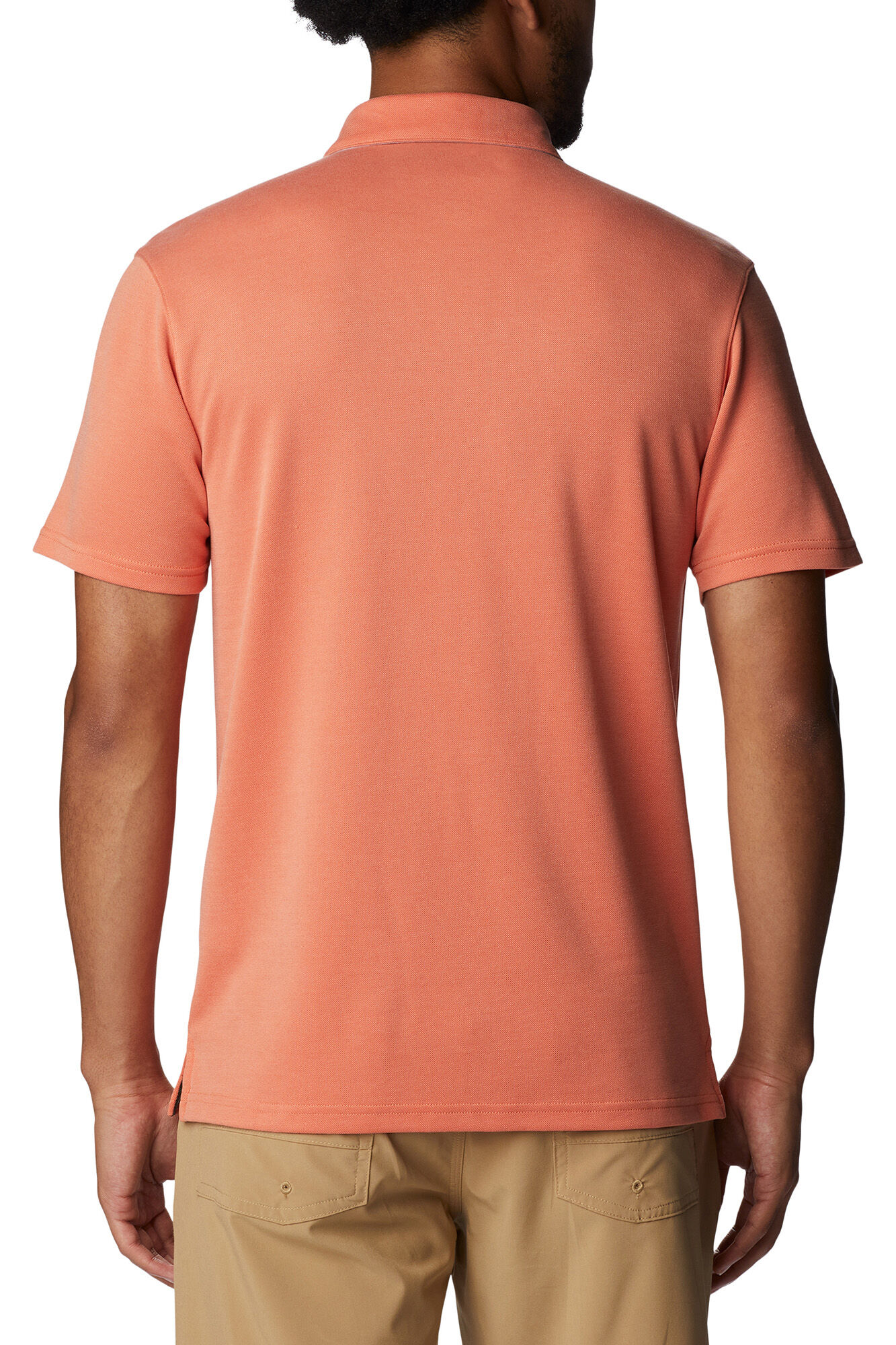 Camisa polo masculina Columbia Nelson Point™ - Laranja