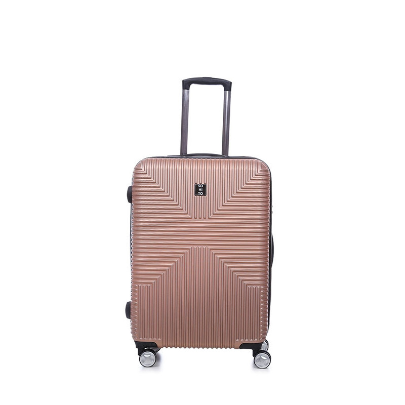Valise rigide Takai Extensible 67 cm Rose Gold