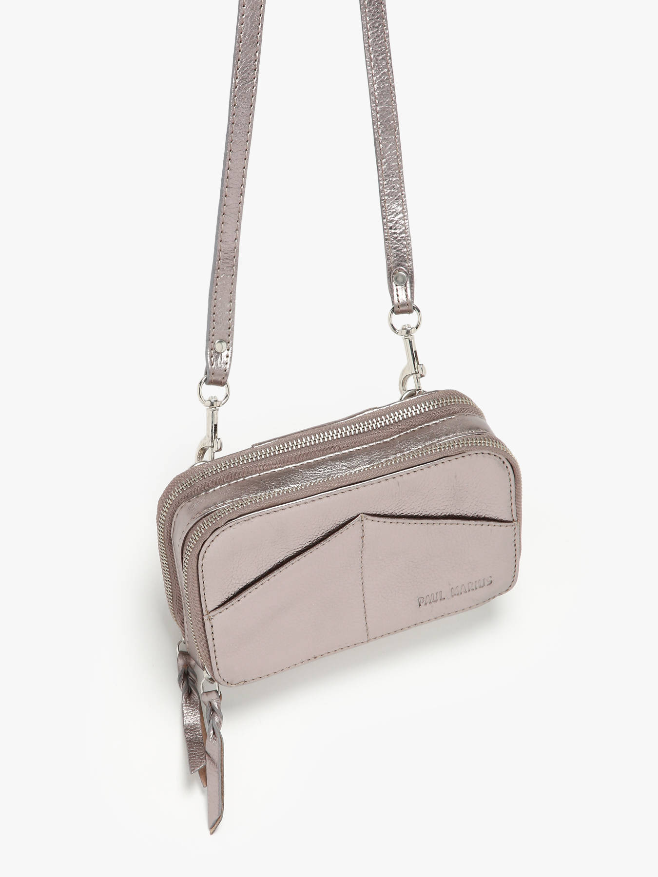Sac banane/bandoulire Paula cuir PAUL MARIUS
