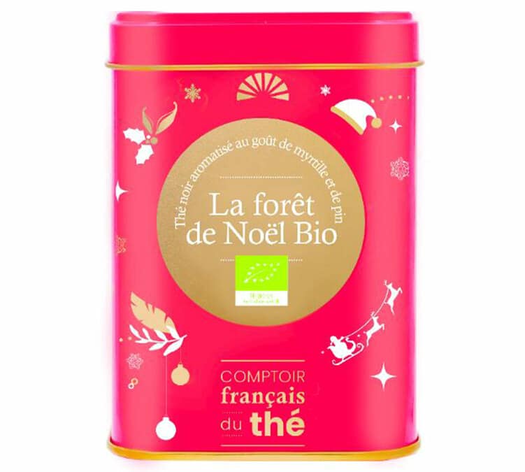 Thé noir La Forêt de Noël Bio - Boîte 80g - COMPTOIR FRANÇAIS DU THÉ