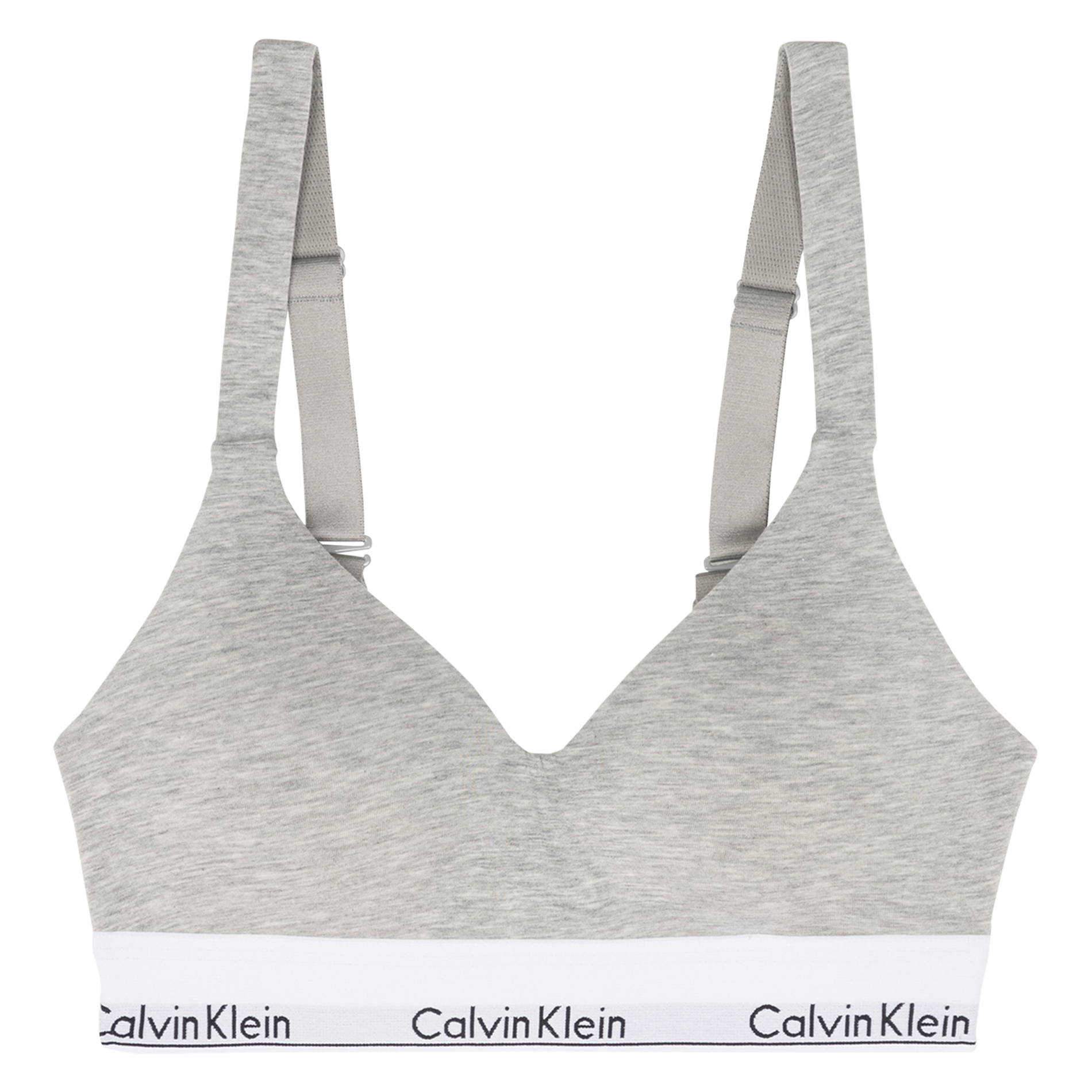 Brassière liftante en coton mélangé | Gris