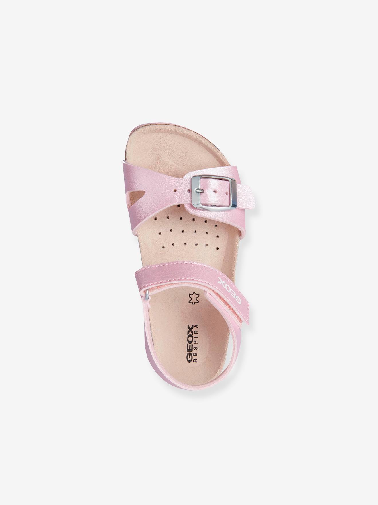 Sandálias J. Adriel GC GEOX® rosa liso tamanho médio