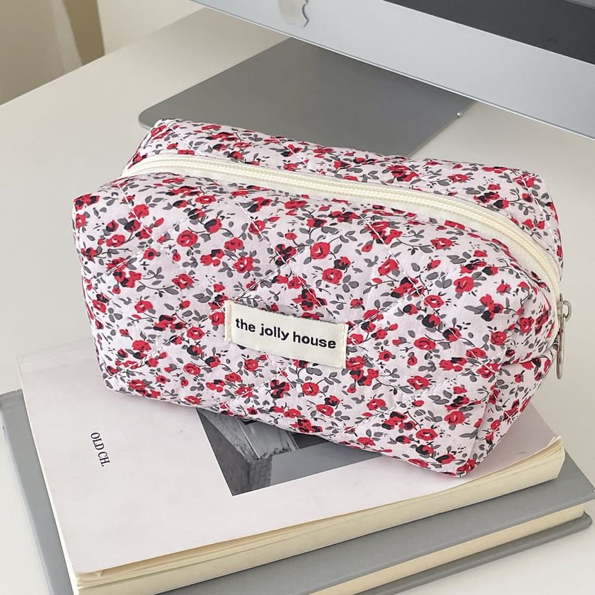ZenlyHabit - Make-uptas / etui van bloemenstof