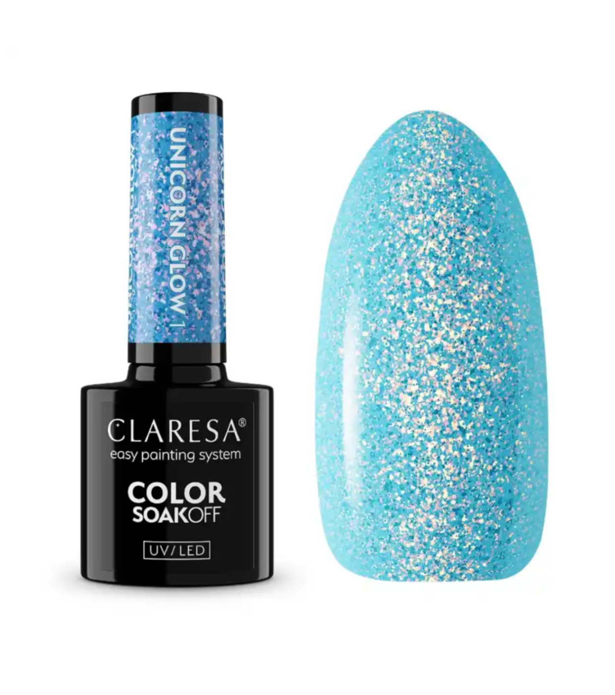 Claresa - *Unicorn Glow* - Esmalte semipermanente Soak off - 01