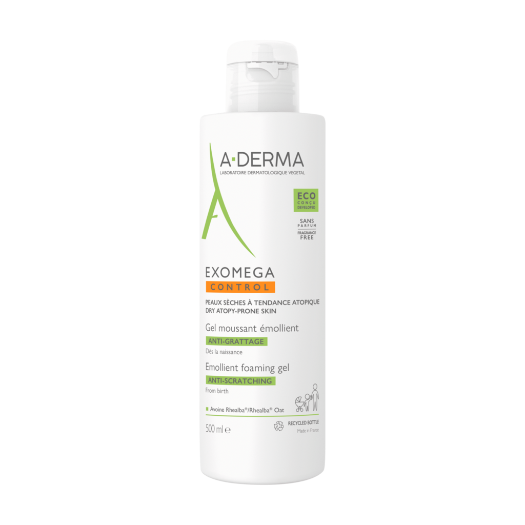 A-DERMA EXOMEGA CONTROL Reinigungsgel Gel Fl 500 ml