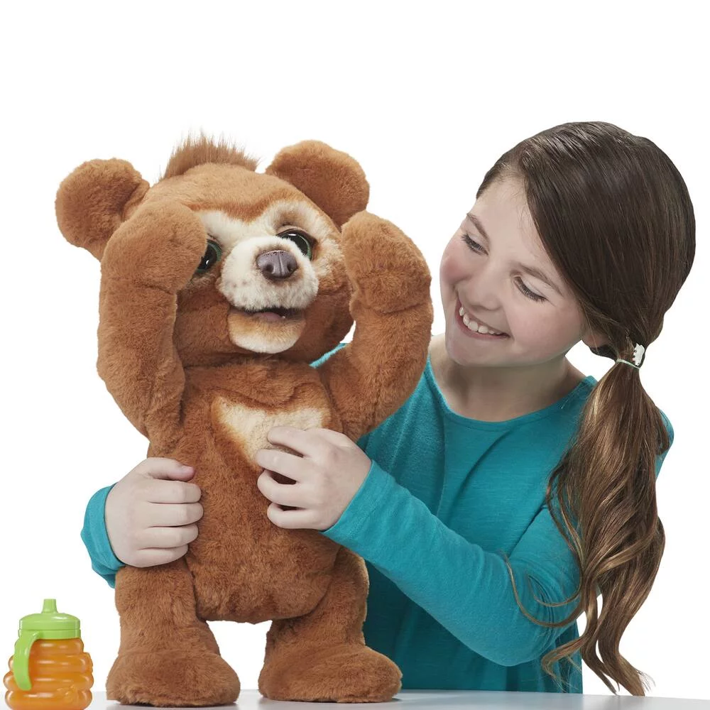 FURREAL - PELUCHE CUBBY, L'OURS CURIEUX