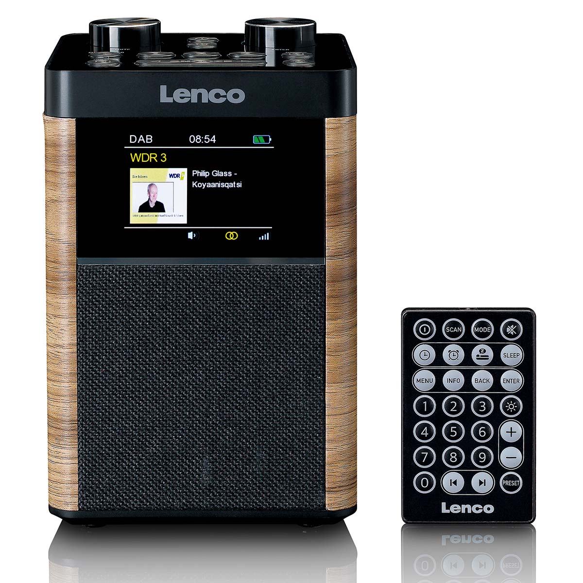 Lenco PDR-060WD Draagbare DAB+/FM Radio met Bluetooth