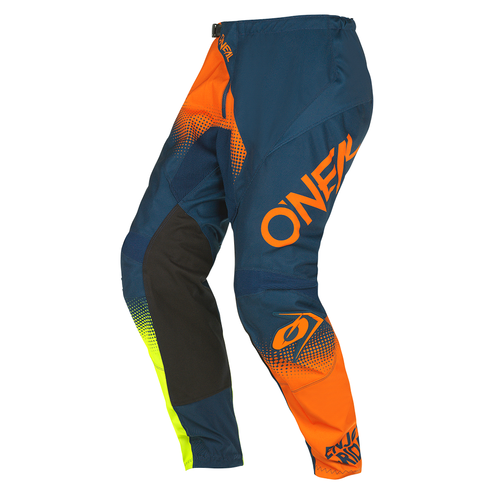 O'Neal Element v.22 RaceWear Bukser Blå / Orange / Neon gul