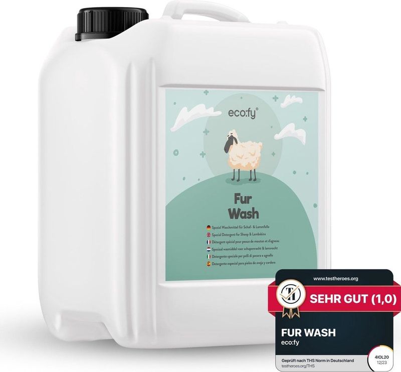 Wasmiddel - Vachtwasmiddel - Biologisch - 1000ml - Duurzaam