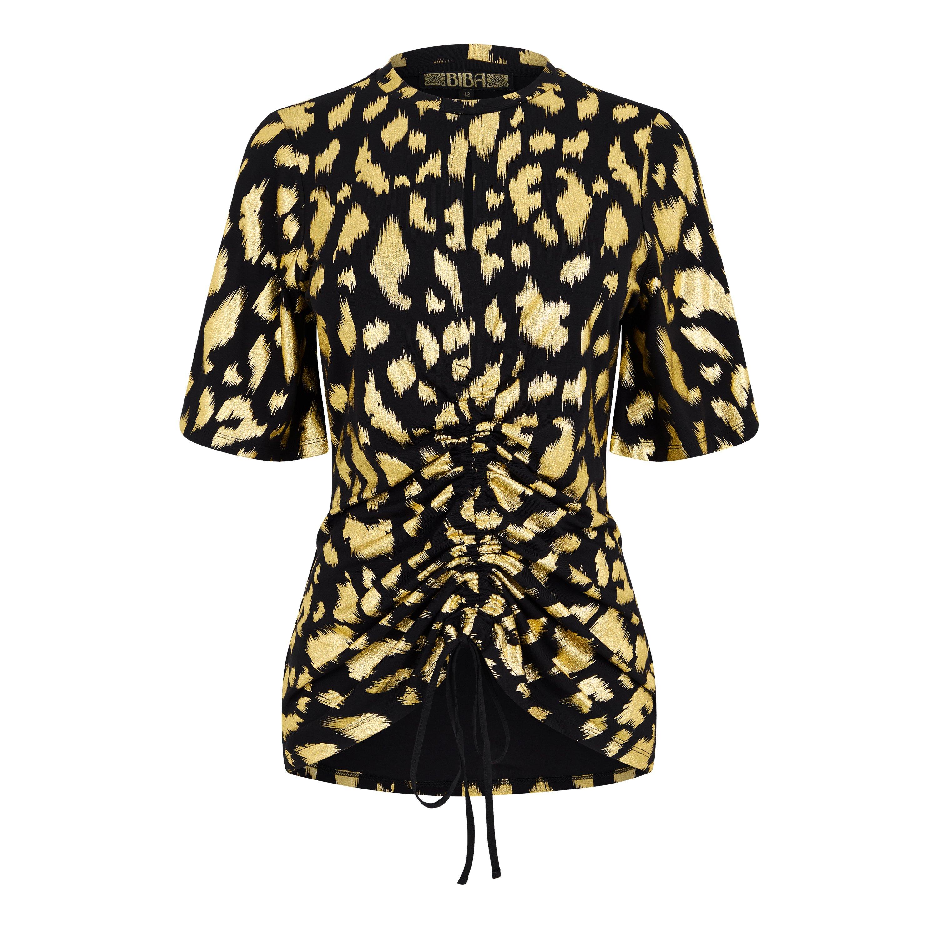 Biba Keyhole Jersey Top