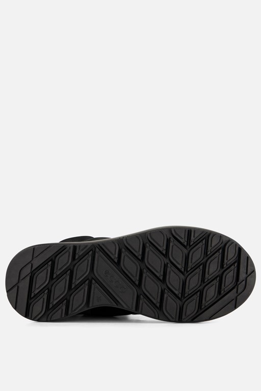 Ecco Solice Veterboots zwart Nubuck